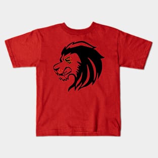 lion furious Kids T-Shirt